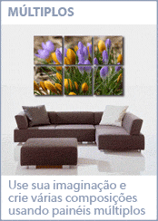 M�ltiplos: use sua imagina��o e crie v�rias composi��es usando pain�is m�ltiplos